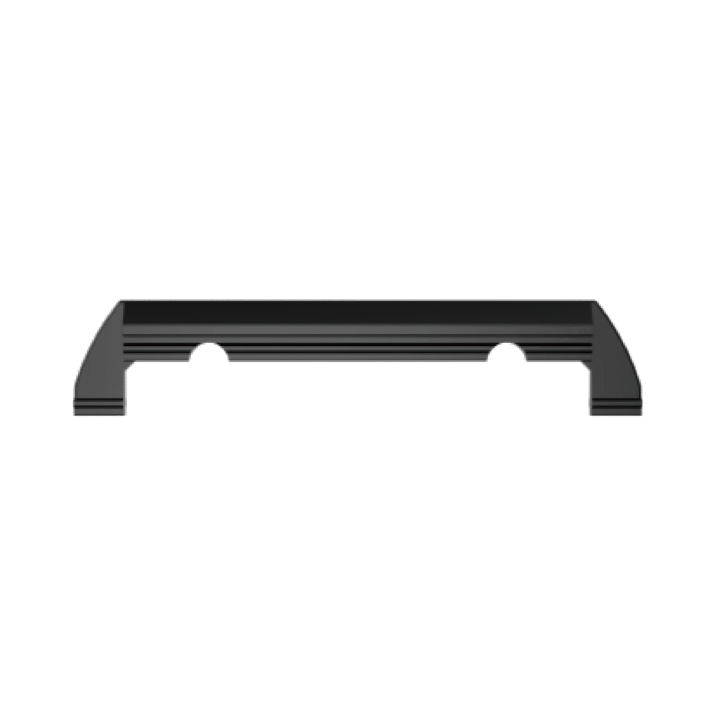 Flat bottom angled soft rubber