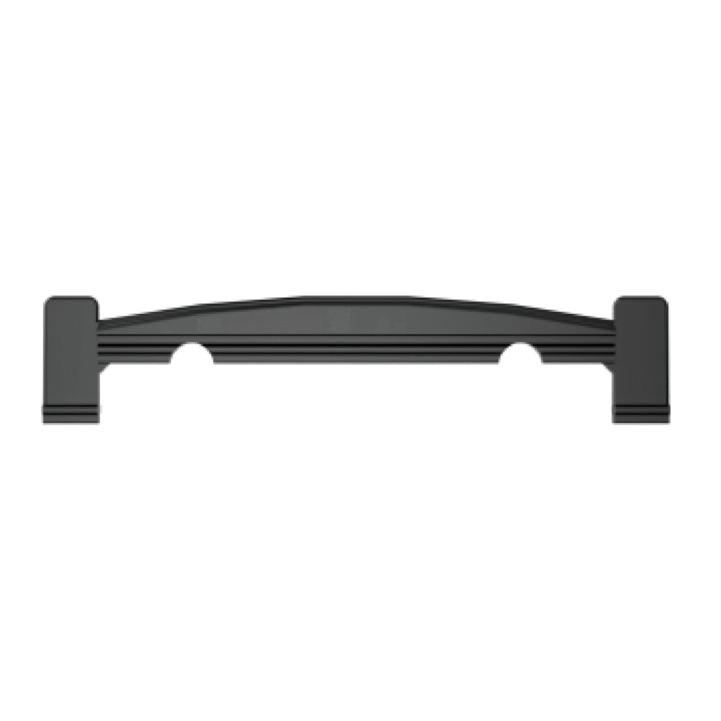 Arc bottom right-angled soft rubber